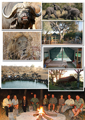 Трофеи и охотничий лагерь в Timbavati Private Game Reserve