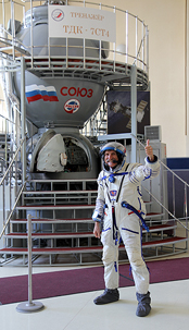 Тренировка полета на космическом корабле «СОЮЗ» в Центре подготовки космонавтов