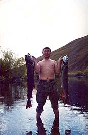 Рыбалка. Монголия